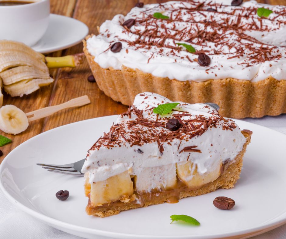 Healthy Banoffee Pie